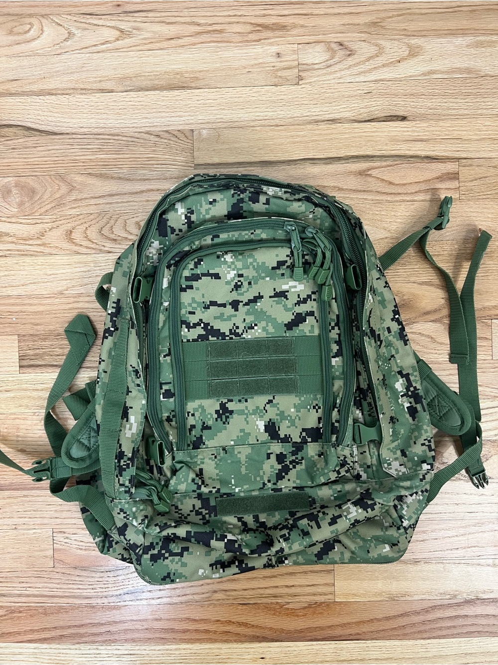 Tactical Digital Camo Backpack - Green
